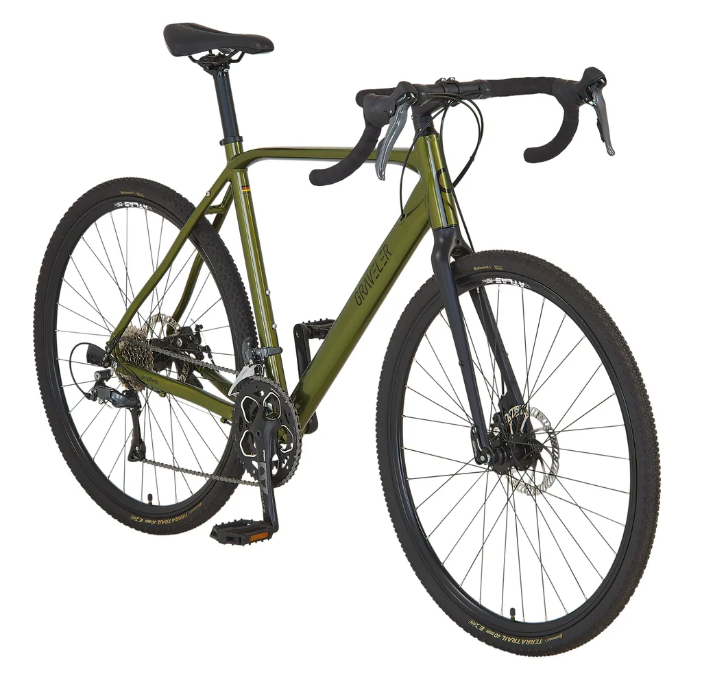 Prophete Graveler 28" — Gravelbike Diamantrahmen 55 cm