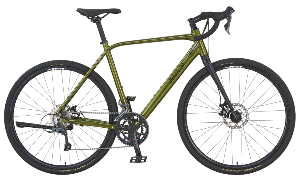 Prophete Graveler 28" — Gravelbike Diamantrahmen 55 cm