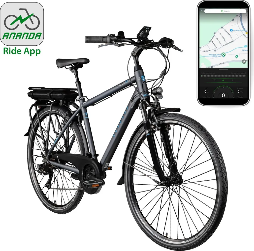 Zündapp Green 7.7 E-Bike 28" — 250W | 536Wh | Shimano 21-Gang