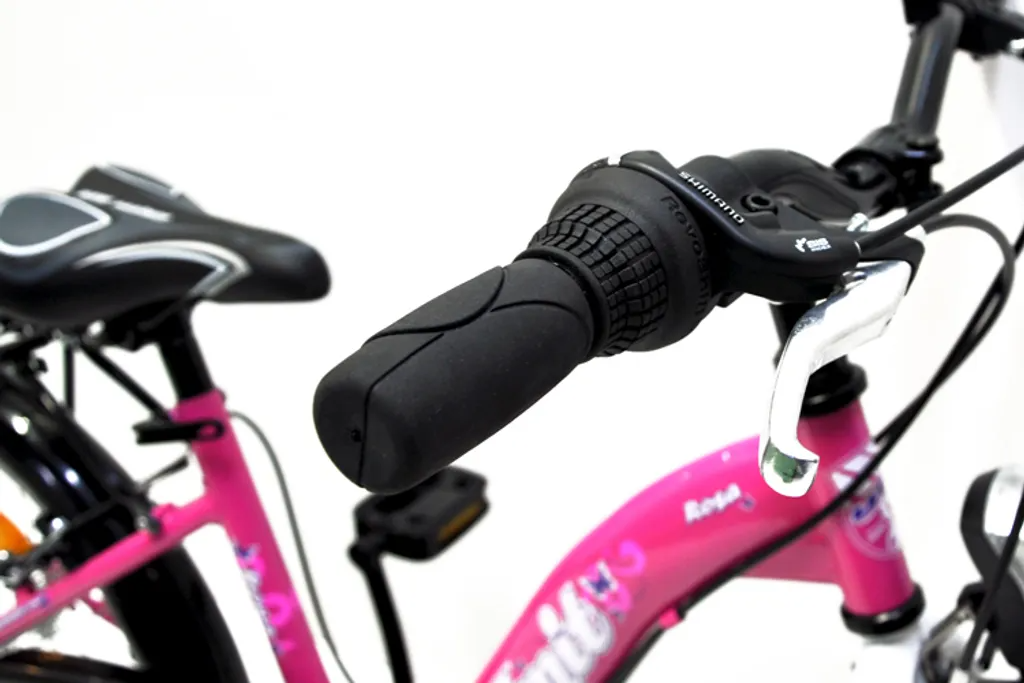 TMA Mädchenfahrrad 20" — 6-Gang Shimano | Beleuchtung | Rosa