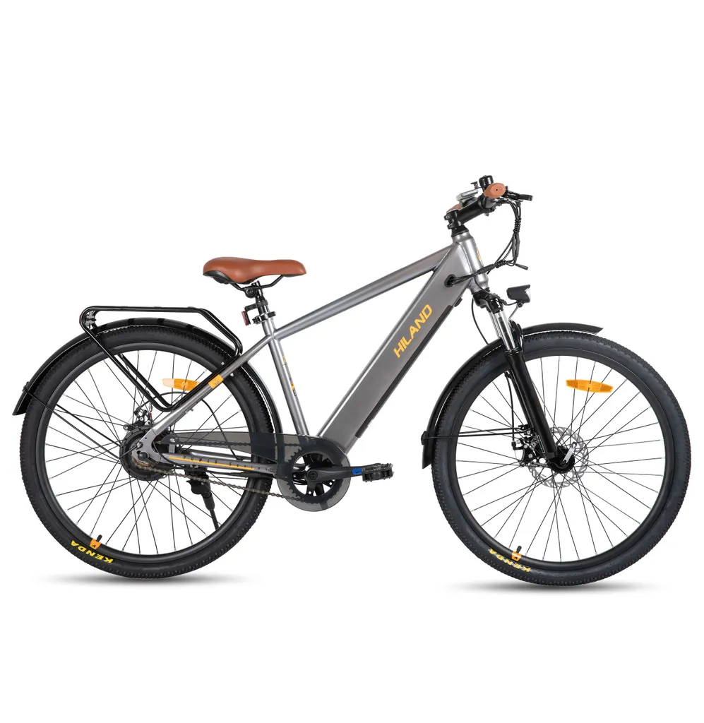 Hiland E-MTB 26" — 250W | 36V 7.8Ah | Grau