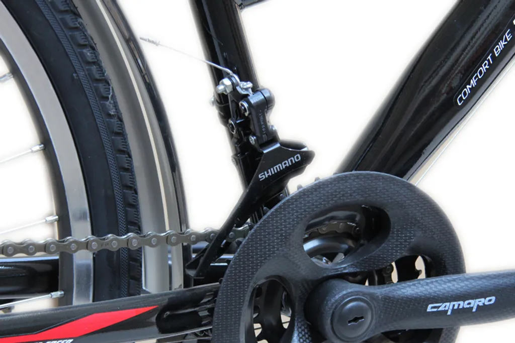 Talson City-Bike 26" — 21-Gang Shimano | Gepäckträger | Beleuchtung