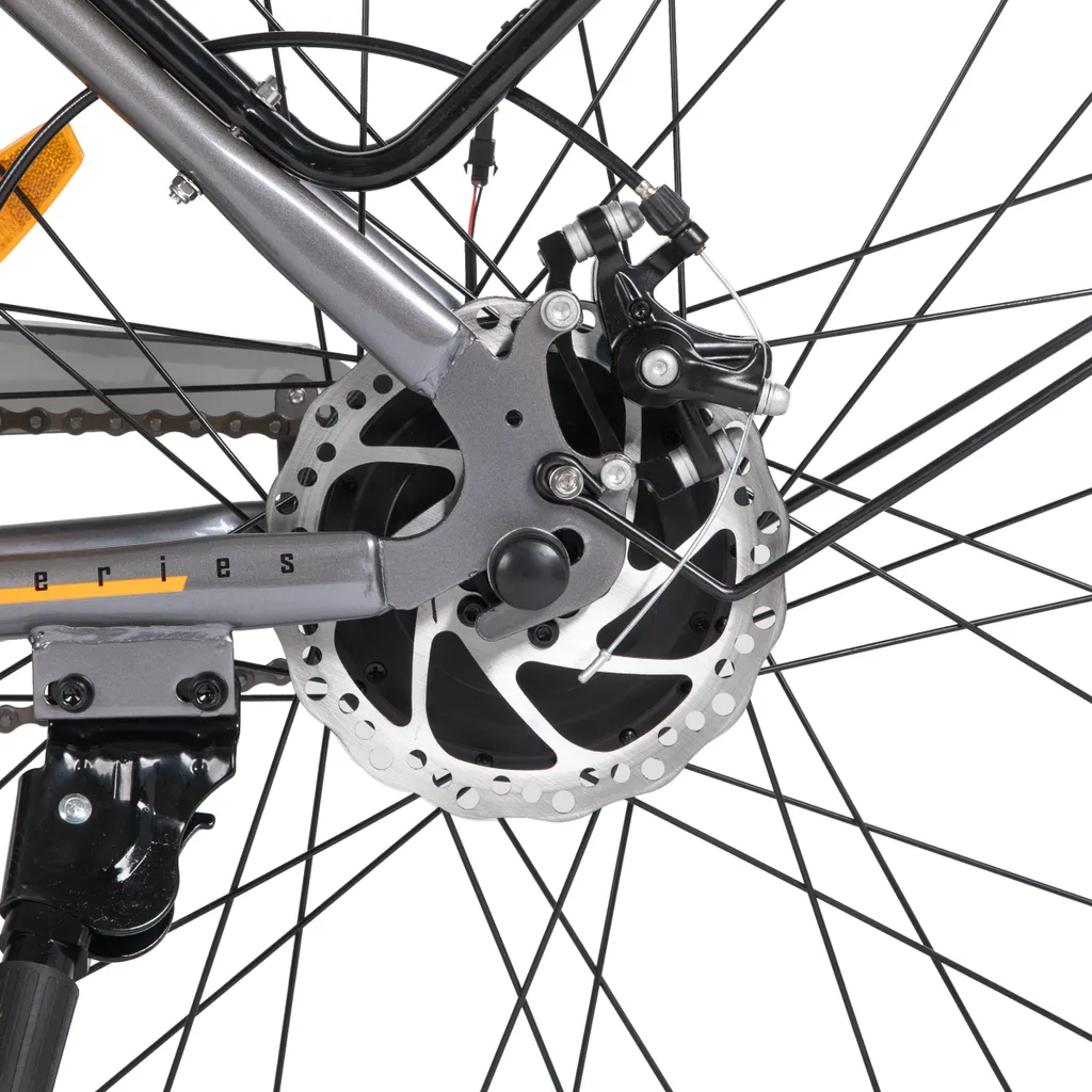 Hiland E-MTB 26" — 250W | 36V 7.8Ah | Grau