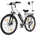 HITWAY City E-Bike 28" — 250W | 36V 13Ah | Shimano 7-Gang | LCD