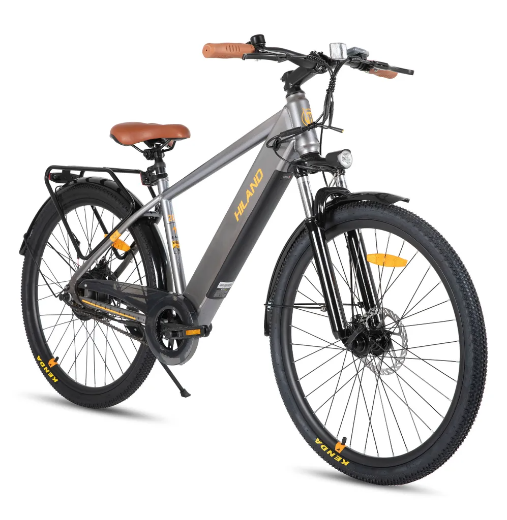 Hiland E-MTB 26" — 250W | 36V 7.8Ah | Grau